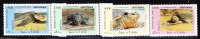 T)1996,LAOS,SET(4),TURTLES/GREENPEACE,25TH ANNIV.,SCN 1304ª-1304D,MNH,PERF.13. - Tortues