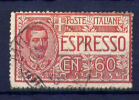 Delcampe - 1922 - Regno -  Italia - Italy - Espressi - Sass. N. E07 - Used - (B2106...) - Eilsendung (Eilpost)