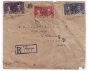 Maritius To Cyprus, Registered Cover 1937, Coronation - Mauritius (...-1967)