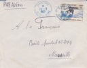 A.O.F,Sénégal,Dimbokro  > France,lettre Par Avion,Colonies,cachet Bleu - Briefe U. Dokumente