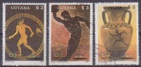 Olympia ´88, Guiana  2061/63 , O  (532)* - Estate 1988: Seul