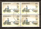 Zimbabwe  1990  Definitives  (o)  Transport  45c (c) - Zimbabwe (1980-...)