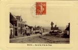 CPA (80)   BEAUVAL   Rue De Bas  Et Rue Des Prieurs - Beauval