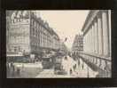 Paris 2e Vue Sur La Rue Du 4 Septembre édit.ND ? N° 891 Animée Tramway  Publicité Pernod Attelage Livraison Bouet - Arrondissement: 02