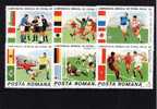 Roumanie 1986 - Yv.no.3671/6 Neufs** - Fußball-Europameisterschaft (UEFA)