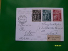 Vatican City STORIA POSTALE 28.4.1961 Cartolina Raccomandata INTERNO Serie Cpl. S.Leone Magno 3 Valori - Storia Postale