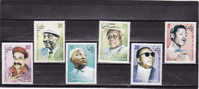 C4458 - Cuba 2007,celebrites, 6v.neufs** - Nuovi