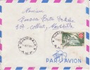 Congo,Djambala Le 11/10/1957 > France,lettre,Colonies,or Dre Souverain De Malte Et Lutte Contre La Lépre,15f N°237 - Storia Postale