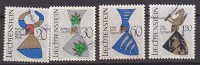 Q1563 - LIECHTENSTEIN Yv N°413/16 - Used Stamps