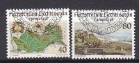 Q1667 - LIECHTENSTEIN Yv N°612/13 - Oblitérés