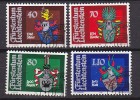 Q1722 - LIECHTENSTEIN Yv N°707/10 - Oblitérés