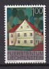 Q2239 - LIECHTENSTEIN Yv N°637 ** ARCHITECTURE - Ongebruikt