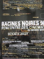 Racines Noires, Rencontre Des Cinémas Du Monde Noir, Catalogue, 1998 (112 Pages) - Magazines
