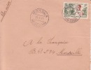 Congo,Makoua Le 28/10/1957 > France,colonies,lettre,li Eutenant Gouverneur Cureau,15f N°230 - Storia Postale