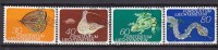 Q1628 - LIECHTENSTEIN Yv N°538/41 - Gebraucht