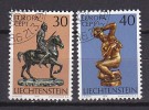 Q1630 - LIECHTENSTEIN Yv N°543/44 - Usati