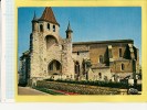 AUVILLAR (T&G 82) L´Eglise Romane Remaniée XIV, XV Et XVIIè S. Cimetière (voir Desc, 2scan) Circulé 1986 Valence -MV349 - Auvillar