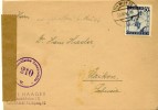 Zensur Brief  Wien - Uerikon  (Zensurstelle 210)      1946 - Briefe U. Dokumente