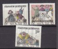 Q1769 - LIECHTENSTEIN Yv N°828/30 - Used Stamps