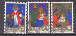 Q1730 - LIECHTENSTEIN Yv N°729/31 - Used Stamps