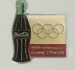 Pin's, Coca-cola, 1988, Worldwide Olympic Sponsor, JO, Jeux Olympiques - Coca-Cola