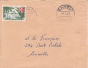 AEF,Oubangui,Bangui  Le 29/05/1957 > France,colonies,lettre,or Dre Souverain De Malte Et Lutte Contre La Lèpre,15f N°237 - Andere & Zonder Classificatie