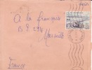 Cameroun,Yaoundé Le 31/10/1957 > France,colonies,lettre,po Nt Sur Le Wouri à Douala,15f N°301 - Brieven En Documenten