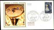 FRANCE- FDC - Broderie (yvert 2079) 29 Mars 1980 (1) - Andere & Zonder Classificatie