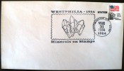 ETATS UNIS:  Oblitération Speciale "MINERAUX " Sur Enveloppe  31 MARS 1984 WESTMINSTER - Minerales