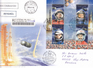 Cosmos,Espace Cosmonaut Gagarin Etc. Cover FDC,premier Jour 2011 Sent To Mail In First Day,Moldova. - Europe