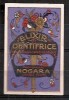 ETIQUETTE  - NOGARA - ELIXIR DENTIFRICE 4x6cm - Labels