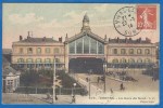 CPA - SOMME - AMIENS - LA GARE DU NORD - Petite Animation - Cachet Postal De Amiens/Gare - L. Caron / 328 - Le Hourdel