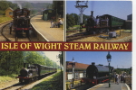 ISLE OF WIGHT STEAM RAILWAY - 4 VIEWS - Otros & Sin Clasificación