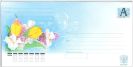 Russia 2010 Flower Flowers Flora Plants Tulips - Stamped Stationery