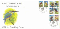 Fiji 1995 - Birds, FDC - Collections, Lots & Series