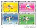 Uzbekistan 2006 Sports Games Dokha 2006, High Jumping, Tennis, Basketball, Football  , Mi 706-9, MNH(**) - Ouzbékistan