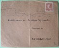 Sweden 1937 Cover To Stockholm - Gustaf V - Cartas & Documentos