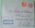 Sweden 1947 Cover To Collinsville USA - Gustaf V - Alfred Nobel - Cartas & Documentos