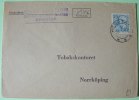 Sweden 1955 Cover To Norrkoping - Gustaf VI (broken) - Covers & Documents