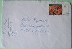 Sweden 1975 Cover To Stockholm - Europa - New Year (damaged) - Cartas & Documentos