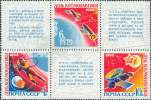 RUSSIA (USSR) -(N6806)-YEAR 1968-(Michel 3480/2)-Cosmonautics Day. . - MNH ** - Nuevos