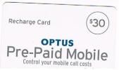 AUSTRALIA - OPTUS    ( GSM RECHARGE) -  $ 30 EXP.6.2003  - USED  -  RIF. 3734 - Australie