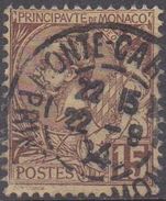 MONACO  N°24__OBL VOIR  SCAN - Used Stamps