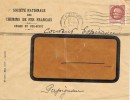 Carta BEZIERS (Herault) 1942. Chemin De Fer Français. Reexpedite - Covers & Documents