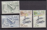 Q1202 - ISLANDE ICELAND Yv N°294/97 ** (-298) OISEAUX - Nuevos