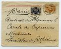 POLOGNE - N) 266 + 267 SUR LETTRE DE WARSZAWA POUR PARIS LE 1/10/23 - TB - Covers & Documents