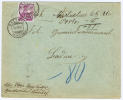 Switserland: Cover From Dattwil 1903 To  Mit Nachname Porto To Baden - Storia Postale