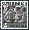 Austria 1934 Costumes 5s Black MH  SG 737 - Neufs