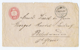 Switserland: Cover 1874 From Lenzburg To Glarus - Cartas & Documentos