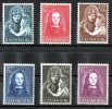 Luxembourg 1950 War Orphans Relief Fund Set Of 6 MNH  SG 533-538 - Neufs